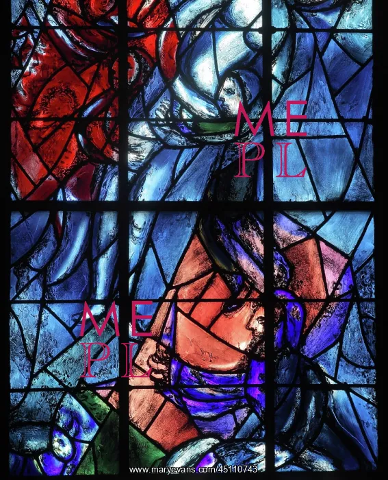 : Marc Chagall stained glass window, Cathedrale : Marc Chagall stained glass window, Cathedrale