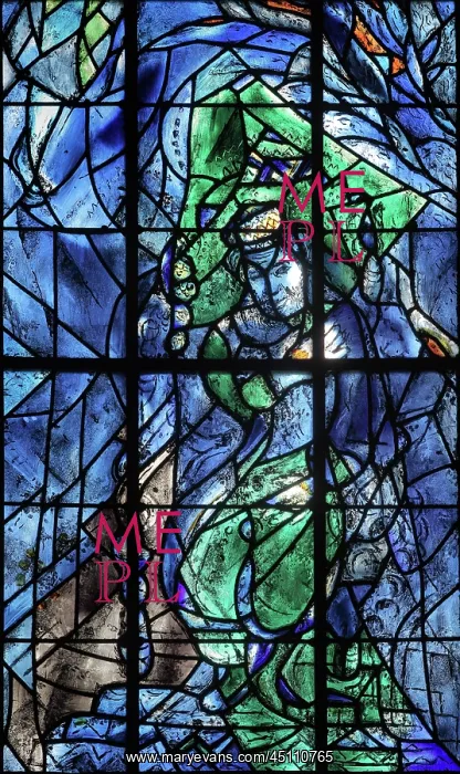 : Marc Chagall stained glass window, Cathedrale : Marc Chagall stained glass window, Cathedrale