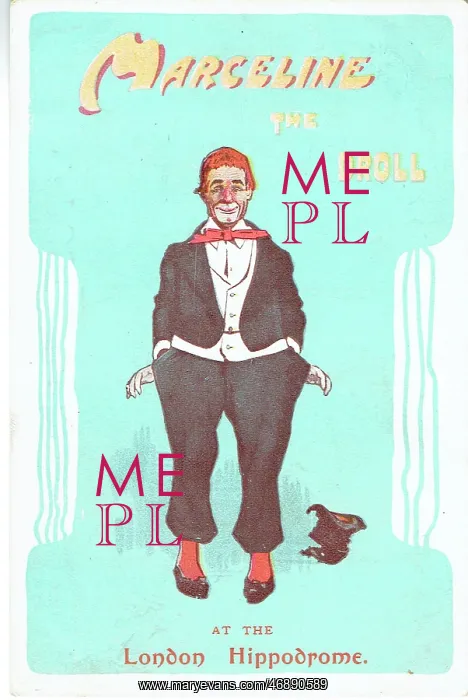 : Marceline. Promotional postcard for Marceline : Marceline. Promotional postcard for Marceline