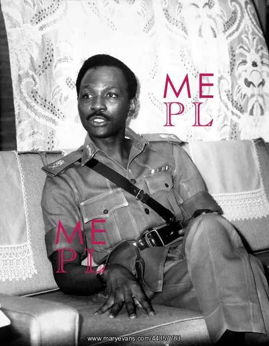 : March 1958 - Gowon Talks To Drum - Africa's Youngest : March 1958 - Gowon Talks To Drum - Africa's Youngest