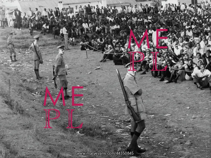 : March 1962 The Shooting At Highfields The Crowd sits : March 1962 The Shooting At Highfields The Crowd sits