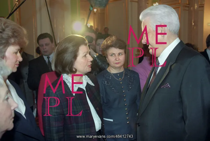 : March 8 celebration in Kremlin, 1996 : March 8 celebration in Kremlin, 1996