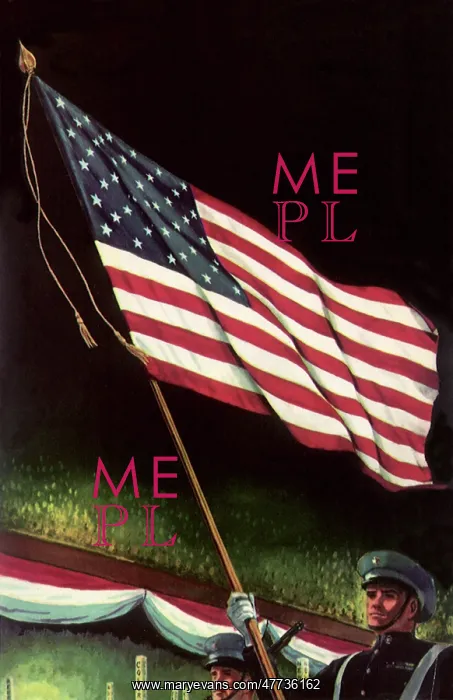 : March with American Flag : March with American Flag