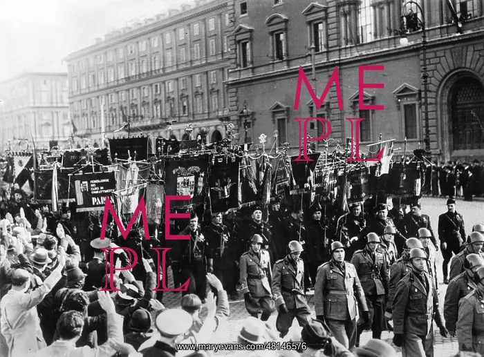 : March on the anniversary of the March on Rome, 1936 : March on the anniversary of the March on Rome, 1936