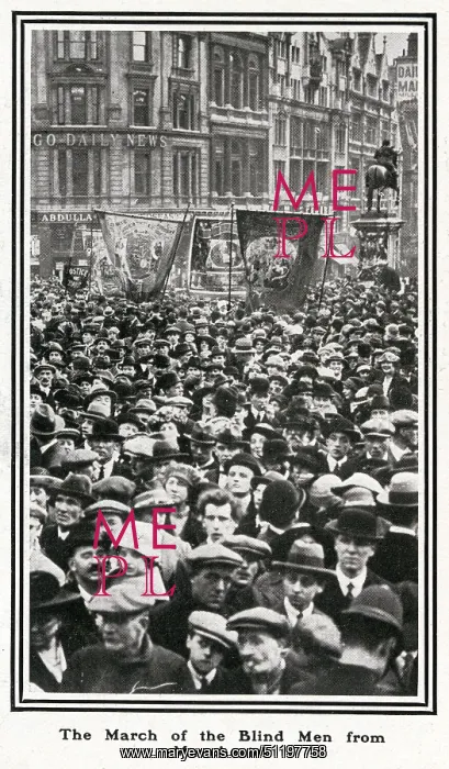 : The March of the Blind Men from Manchester : The March of the Blind Men from Manchester
