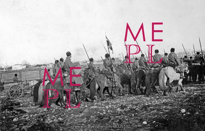 : March of russian cossacks, 1904 / 1905 : March of russian cossacks, 1904 / 1905