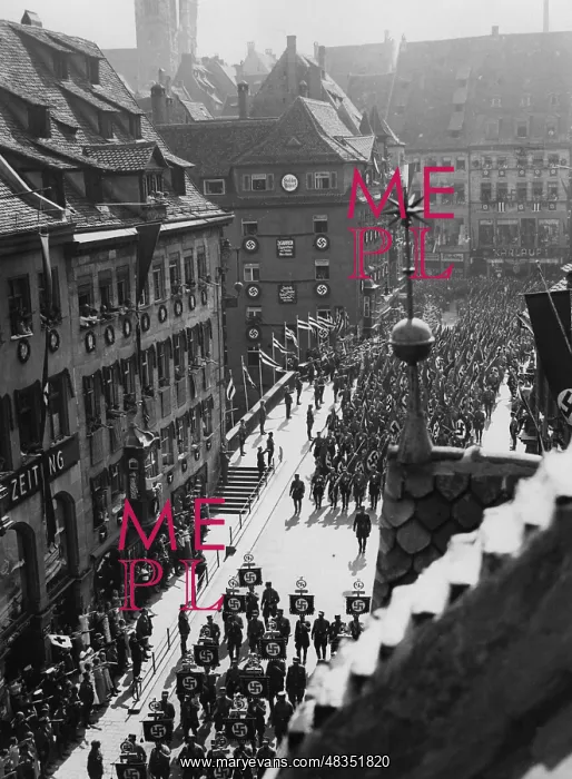: March of the SA over the Nuremberg Fleisch : March of the SA over the Nuremberg Fleisch
