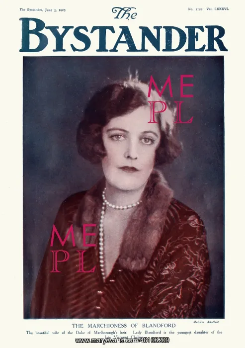 : The Marchioness of Blandford : The Marchioness of Blandford