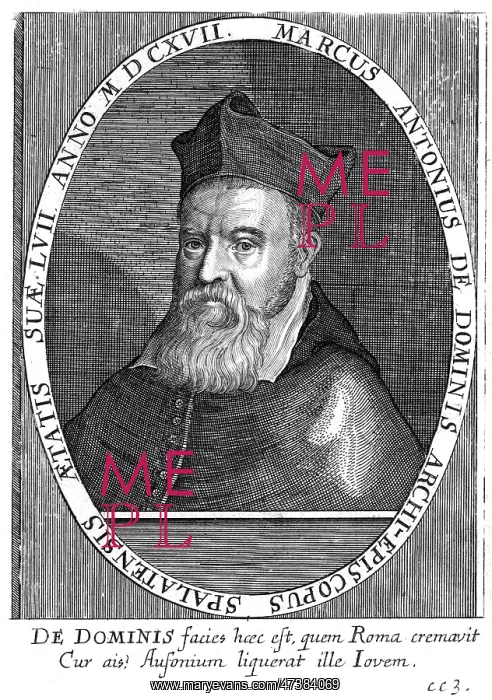 : MARCO ANTONIO DE DOMINIS : MARCO ANTONIO DE DOMINIS