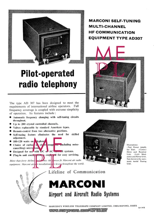 : Marconi AD307 : Marconi AD307