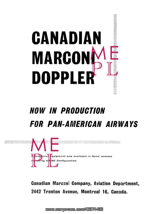 : Marconi Doppler : Marconi Doppler