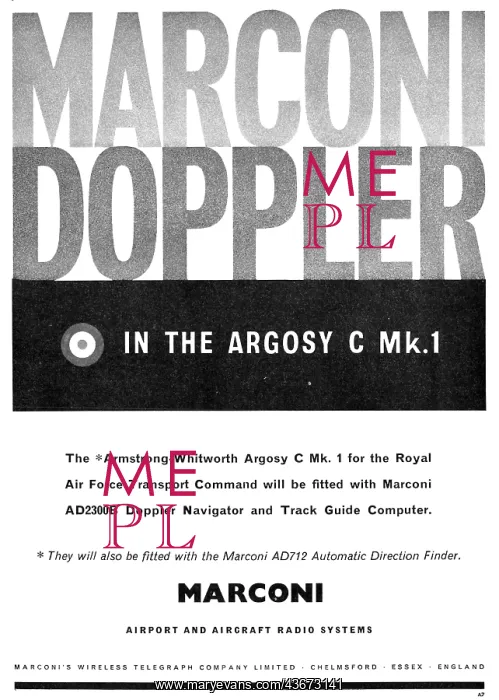 : Marconi Doppler Navigator : Marconi Doppler Navigator