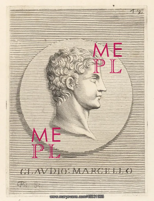 : Marcus Claudius Marcellus, nephew of Emperor Augustus : Marcus Claudius Marcellus, nephew of Emperor Augustus