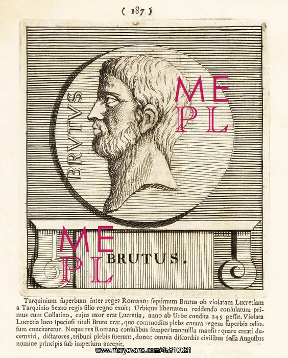 : Marcus Junius Brutus, conspirator against Julius Caesar : Marcus Junius Brutus, conspirator against Julius Caesar