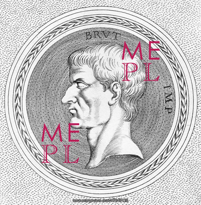 : MARCUS JUNIUS BRUTUS / SIL : MARCUS JUNIUS BRUTUS / SIL