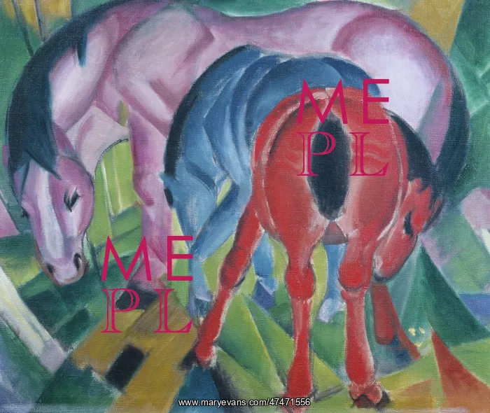 : Mare with Foals, November, 1912 : Mare with Foals, November, 1912