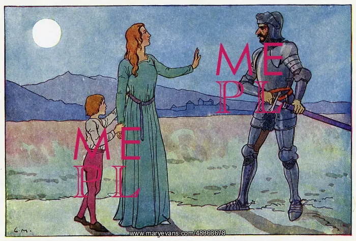 : Margaret of Anjou asks a robber for mercy : Margaret of Anjou asks a robber for mercy