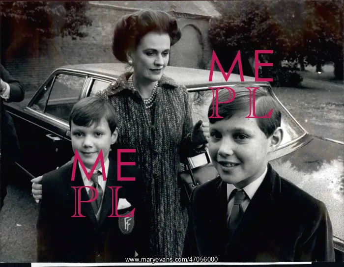: Margaret, Duchess of Argyll adopts two boys : Margaret, Duchess of Argyll adopts two boys