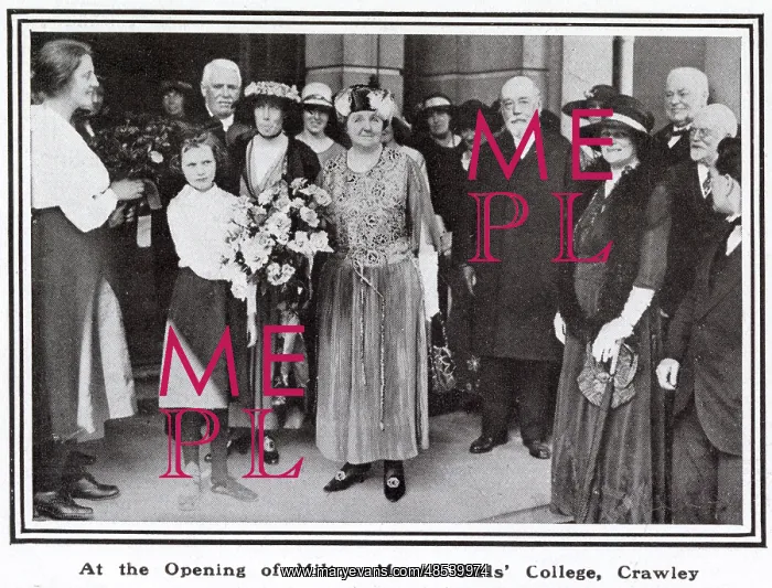 : Margaret Lloyd George, Opening of Milton Mount Girls College : Margaret Lloyd George, Opening of Milton Mount Girls College