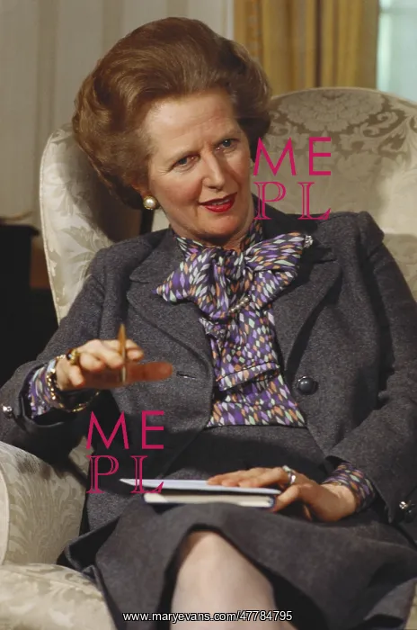 : Margaret Thatcher, c. 1985 : Margaret Thatcher, c. 1985