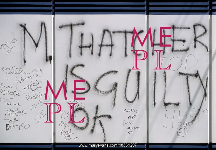 : Margaret Thatcher Graffiti : Margaret Thatcher Graffiti