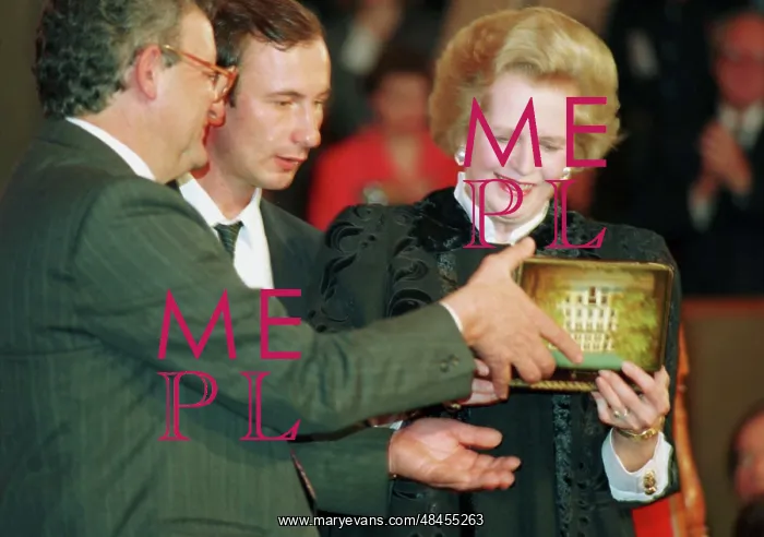 : Margaret Thatcher in Moscow, 1993 : Margaret Thatcher in Moscow, 1993