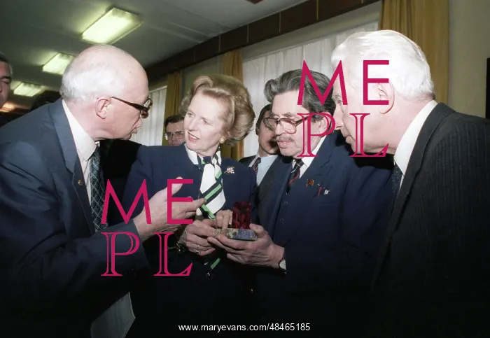 : Margaret Thatcher in Moscow, Soviet Union, 1987 : Margaret Thatcher in Moscow, Soviet Union, 1987