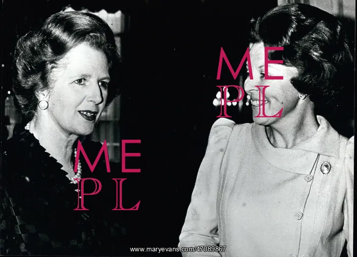 : Margaret Thatcher and Queen Beatrix of the Netherlands : Margaret Thatcher and Queen Beatrix of the Netherlands
