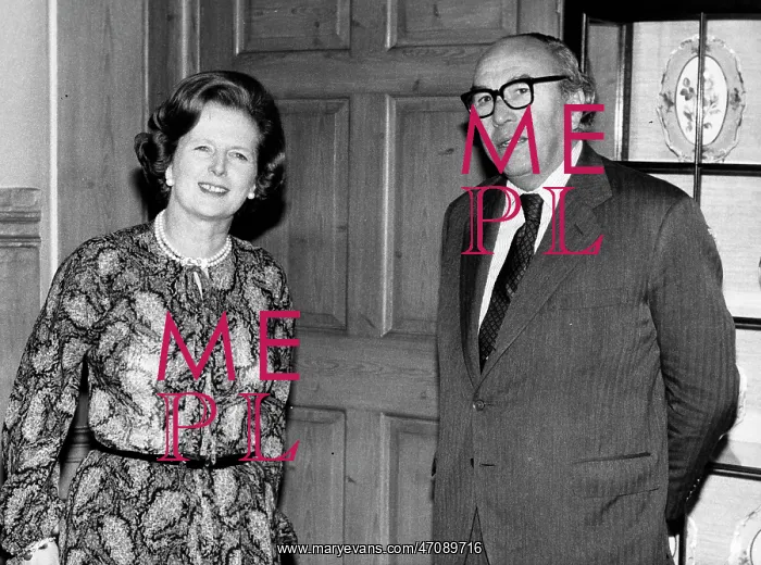 : Margaret Thatcher and Roy Jenkins, EEC President : Margaret Thatcher and Roy Jenkins, EEC President