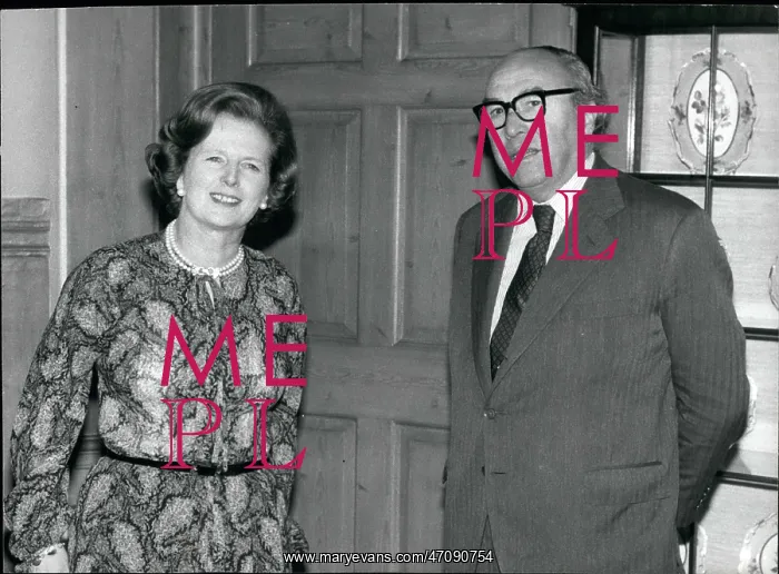 : Margaret Thatcher and Roy Jenkins, EEC President : Margaret Thatcher and Roy Jenkins, EEC President