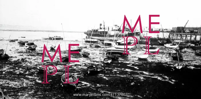  : Margate harbour at low tide