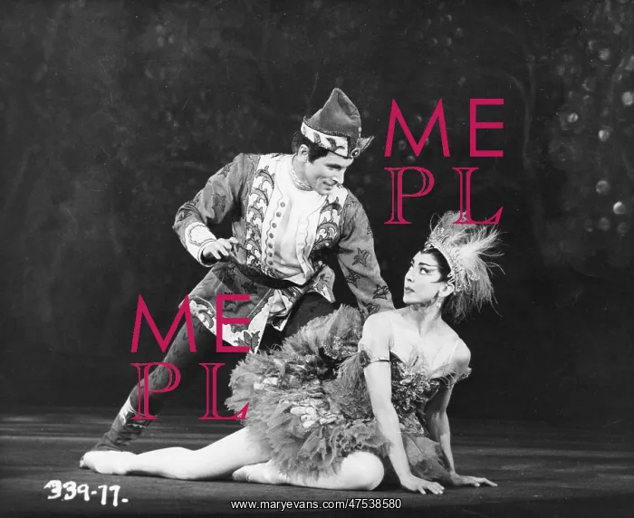 : Margot Fonteyn dancing with Michael Somes : Margot Fonteyn dancing with Michael Somes