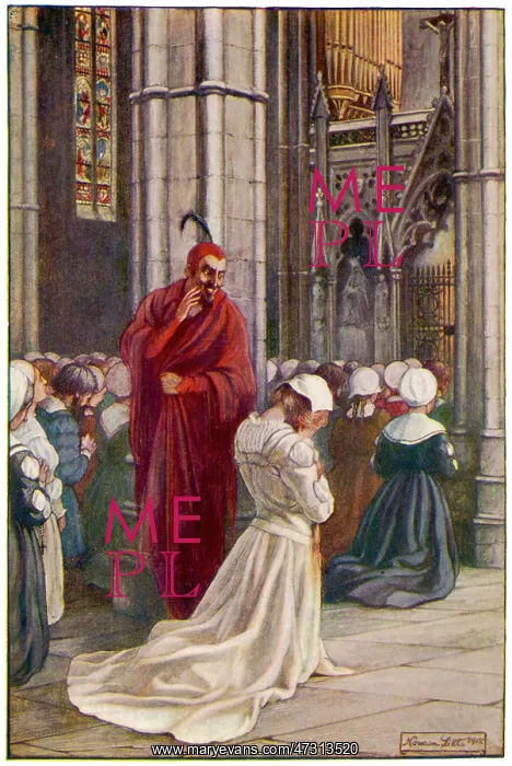 : MARGUERITE IN CATHEDRAL : MARGUERITE IN CATHEDRAL