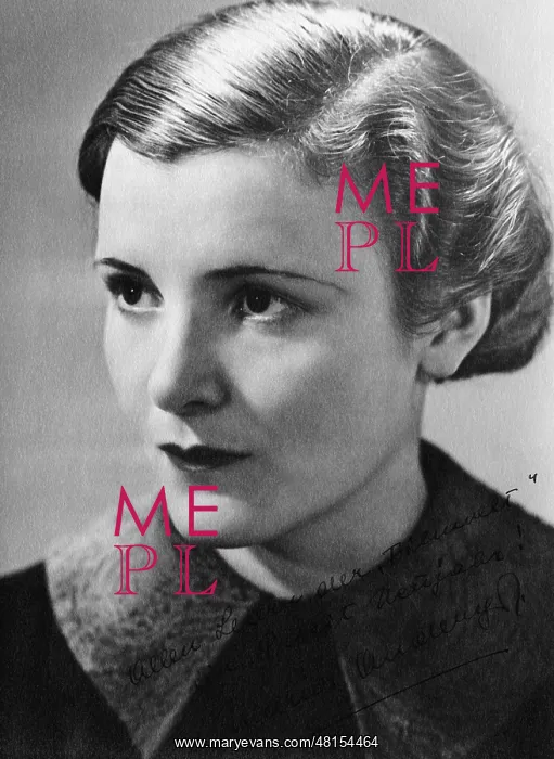 : Maria Andergast, 1934 : Maria Andergast, 1934