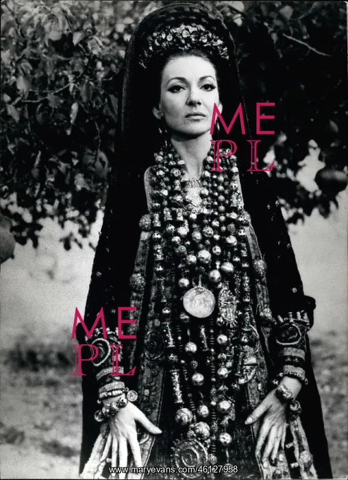 : Maria Callas, legendary opera singer : Maria Callas, legendary opera singer