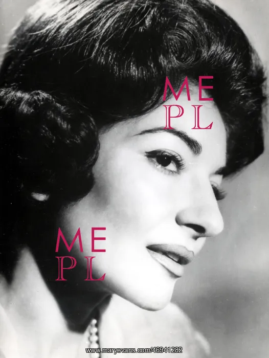 : Maria Callas, legendary opera singer : Maria Callas, legendary opera singer