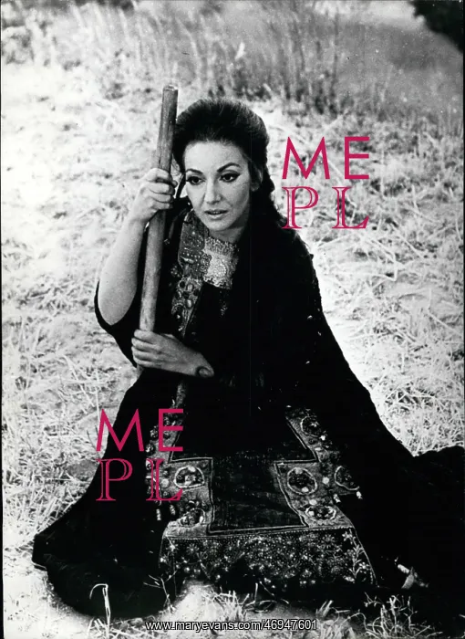 : Maria Callas, opera singer : Maria Callas, opera singer