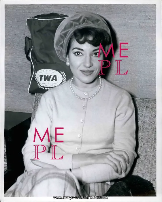 : Maria Callas, opera singer : Maria Callas, opera singer