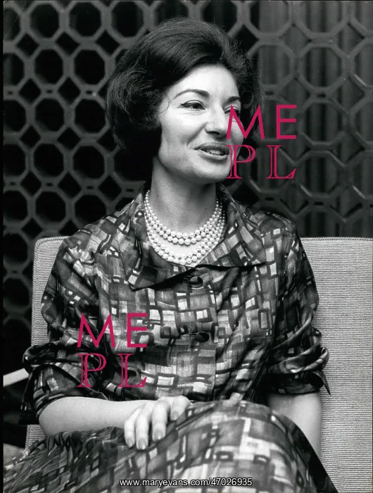 : Maria Callas, opera singer : Maria Callas, opera singer