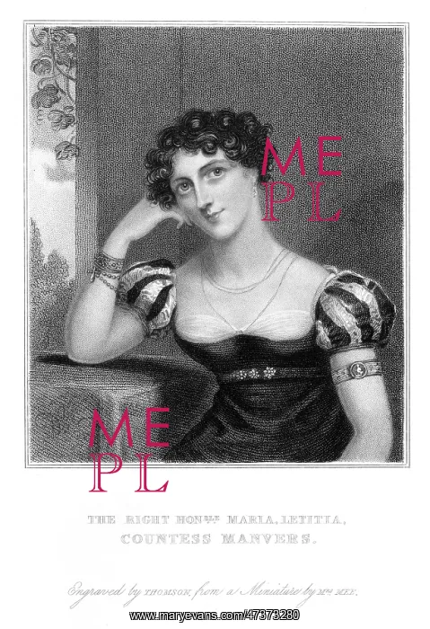 : MARIA COUNTESS MANVERS : MARIA COUNTESS MANVERS