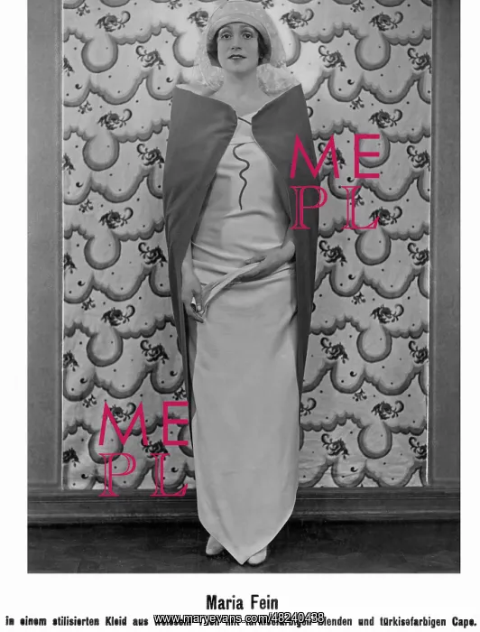 : Maria Fein, 1923 : Maria Fein, 1923