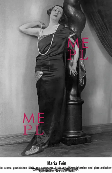 : Maria Fein, 1923 : Maria Fein, 1923