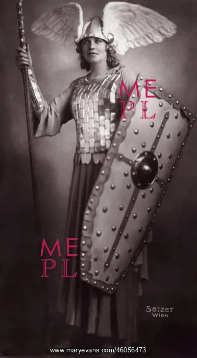 : Maria Jeritza as Brunnhilde : Maria Jeritza as Brunnhilde