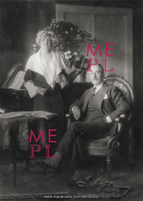 : Maria Jeritza and Giacomo Puccini : Maria Jeritza and Giacomo Puccini