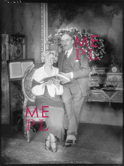 : Maria Jeritza and Giacomo Puccini : Maria Jeritza and Giacomo Puccini