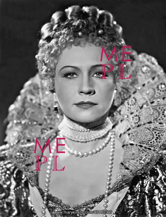 : Maria Koppenhoefer in The Heart of a Queen, 1940 : Maria Koppenhoefer in The Heart of a Queen, 1940