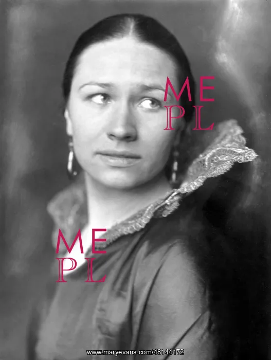 : Maria Koppenhoefer in Wallenstein, 1927 : Maria Koppenhoefer in Wallenstein, 1927