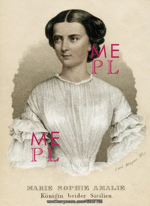 : Maria Sofia, 4.10.1841 - 19.1.1925, Queen Consort : Maria Sofia, 4.10.1841 - 19.1.1925, Queen Consort