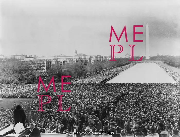 : Marian Anderson (1897-1993), (lower left), ? : Marian Anderson (1897-1993), (lower left), ?