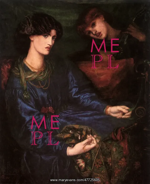 : Mariana, by D G Rossetti : Mariana, by D G Rossetti